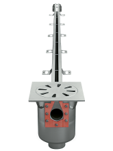 Rigole Omega din oţel inox